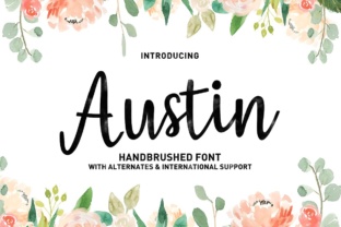 Austin Script: A Modern Handwritten Font for Real Creative Projects