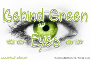 Behind Green Eyes: A Font That Winks at Your Audience