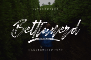 Bettlunerd: A Modern Brush Font for Stylish, Personal Design Projects