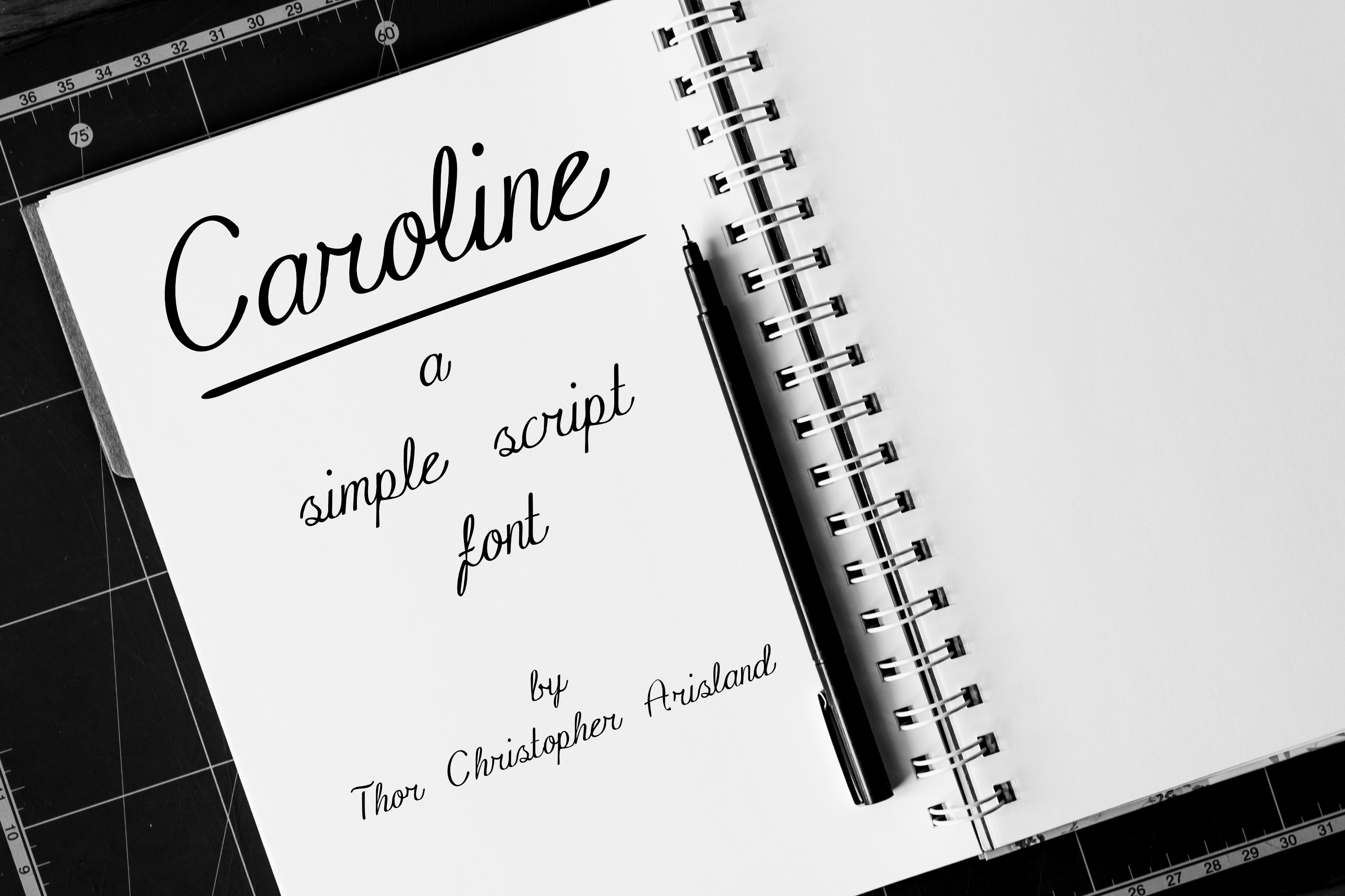 Caroline: Why a Handwritten Font Deserves More Than a Quick Download