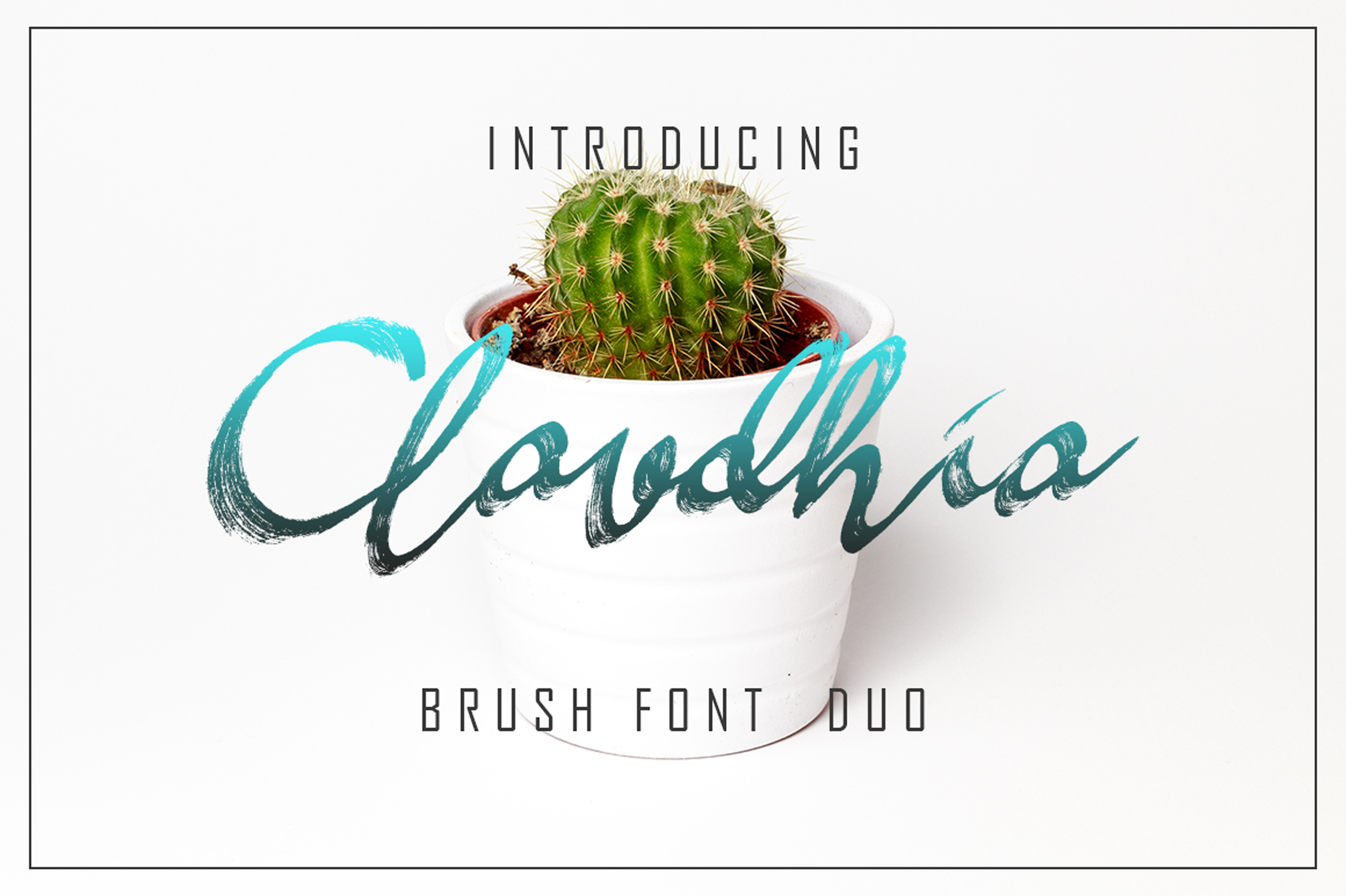 Claudhi and Jhelio: A Playful Font Duo for Versatile Design Work