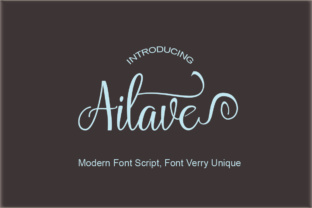 Discover Ailave: Elegant Calligraphy for Modern Design