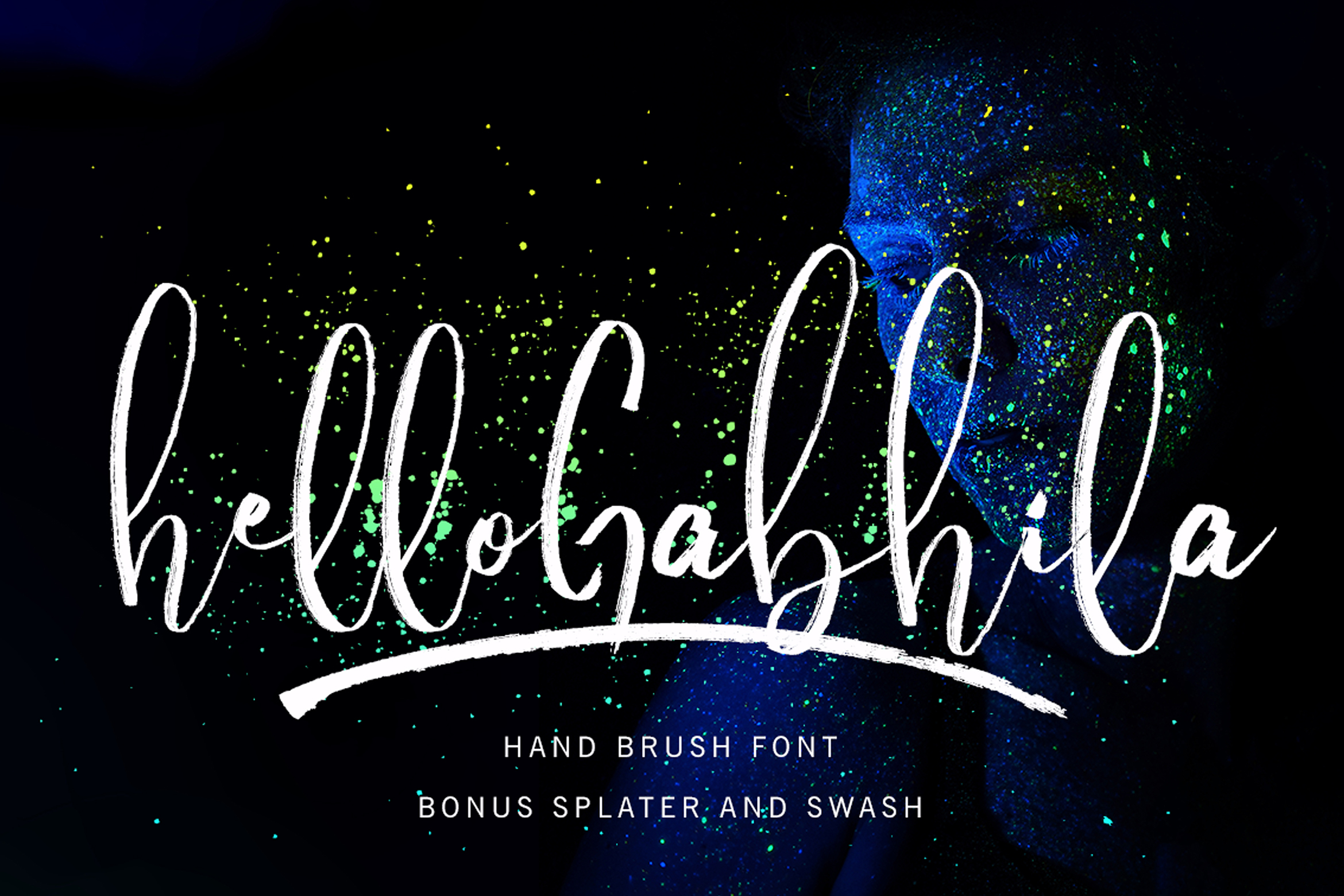 Hello Gabhila: A Brush Script Font with Bold Character and Practical Appeal