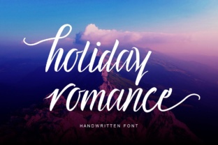 Holiday Romance: A Handwritten Font Built for Real Projects