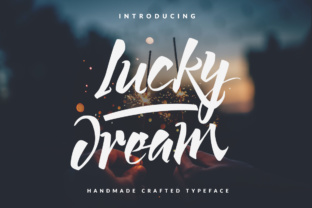Lucky Dream: A Handmade Font That Brings Joy and Versatility to Your Projects