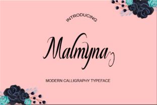 Malmyna Script: A Natural, Modern Script Font for Thoughtful Design