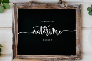 Materime: A Script Font That Brings Personality to Modern Design