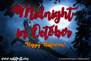 Midnight in October: A Font That Captures Halloween’s Mood