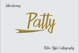 Patty: A Retro Display Font with Endless Style