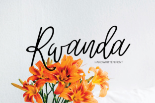 Rwanda: A Handwritten Script Font for Modern Design Projects