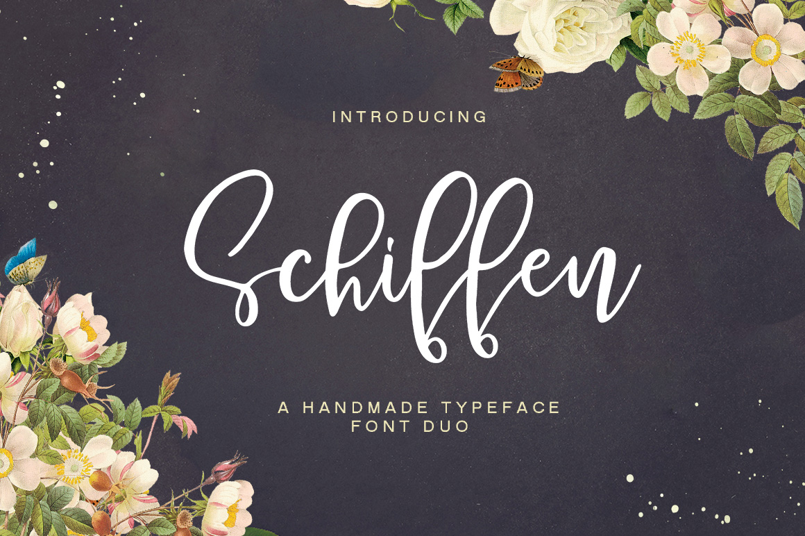 Schiffen Script: The Hand-Brushed Font That Brings Authenticity to Modern Design