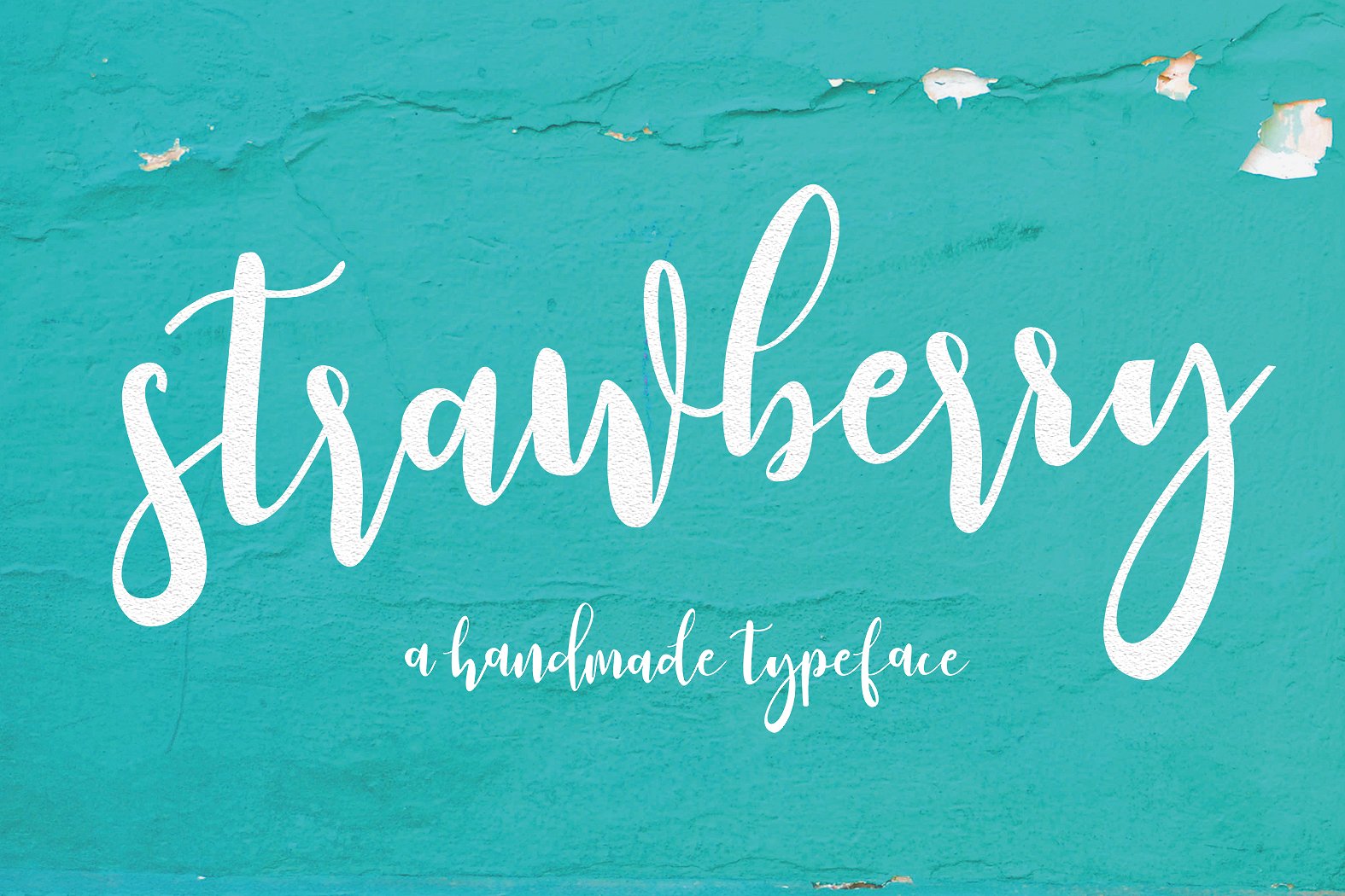 Strawberry Script: A Playful Font That Brings Personality to Real-World Design Projects
