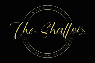 The Shallow: A Clean Handwritten Font for Dynamic Design