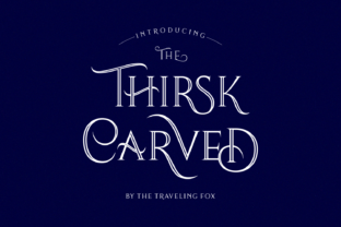 Thirsk Carved: A Vintage Typeface for Modern Workflows