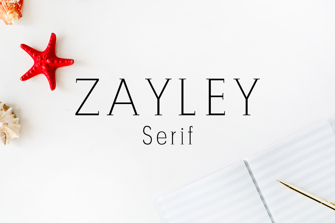 Zayley and Zayley: A Serif Font Built for Real Design Work